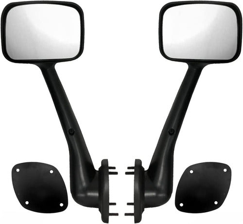 Par Espejos De Cofre Freightliner Cascadia Cromados Vjtruck