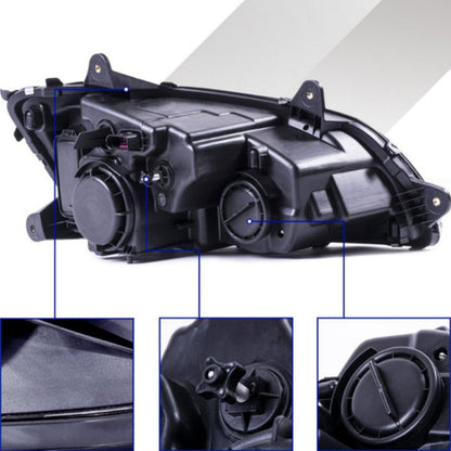 Par De Faros C/tira Led Para Kenworth T660 T370