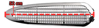 Rejilla Toma De Aire Cromada Para Freightliner M2 106 Cromo