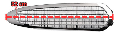 Rejilla Toma De Aire Cromada Para Freightliner M2 106 Cromo