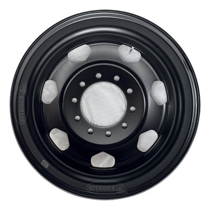 Rin 24.5 Unemon Aluminio 7 Ventanas Diamante Kenworth Negro Negro