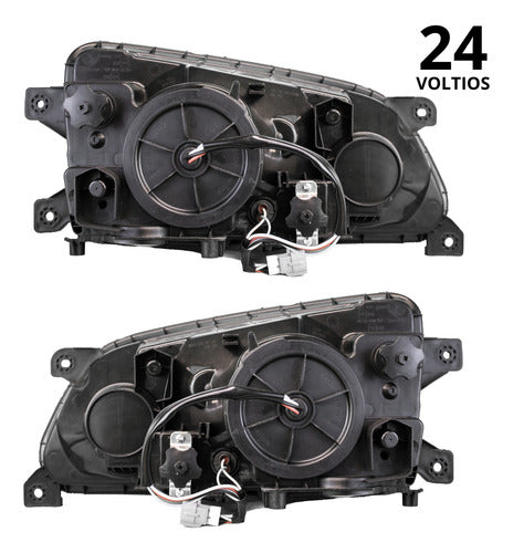Par De Faros Hino 500 1018/1524/1727/2627 Ambos Lados