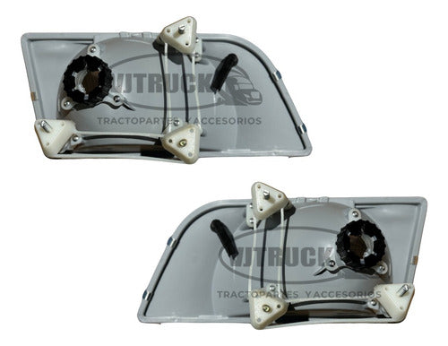 Juego De Faros Y Dirrecionales Volvo Vnl 1998-2002 Sin Focos