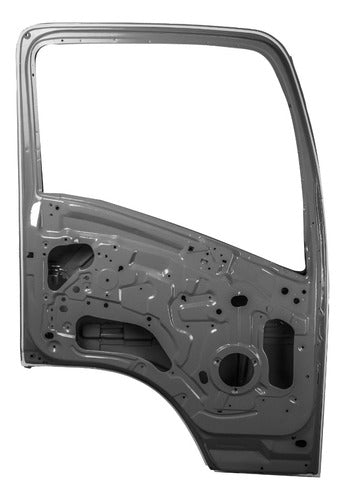 Puerta Isuzu Elf Sin Orificio Para Espejo Delantera Izquierda/piloto Gris