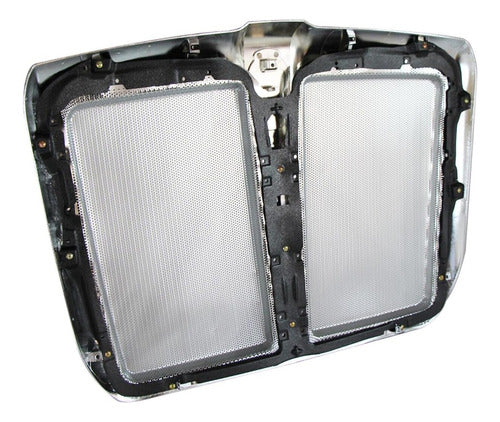 Parrilla De Cofre Cromada T680 Kenworth Con Mosquitero Cromado