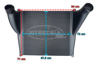 Postenfriador Bar&plate T600 T800 W900 Kenworth