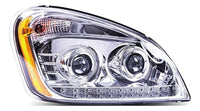 Faro Para Freightliner Cascadia C/tira Led Vjtruck