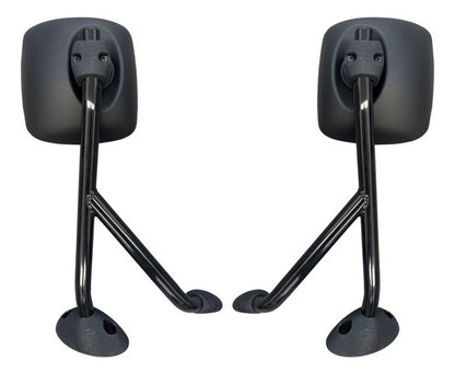 Par Espejos De Cofre International 4300/4400 Durastar Negro