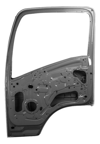 Puerta Isuzu Elf 100-600 Con Orificio Para Espejo Gris Delantera Izquierda/piloto