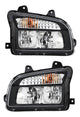 Par De Faros Kenworth T880 2014 - 2023 Negro Izquierdo