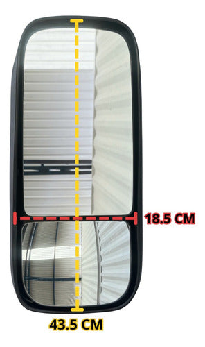 Espejo Con Cóncavo Hino 300, 514 616 716 816