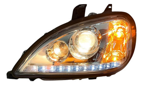 Faro C/tira Led Freightliner Columbia 1996-2017 Izquierdo/conductor