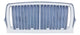 Parrilla De Cofre 7400/7600 International C/mosquitero 01-07 Cromado