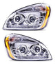 Par De Faros C/tira Led Para Freightliner Cascadia Vjtruck