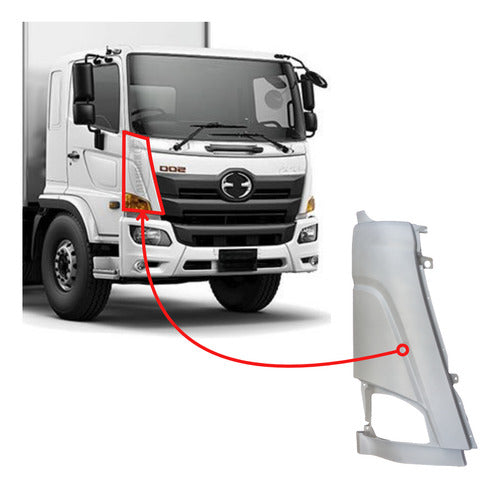 Panel Salpicadero Hino 500 1626 1828 2628 - - Derecho-copiloto