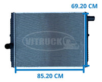 Radiador International 8600/9200i/9400i/prostar 2003-2007