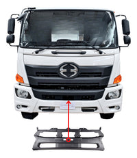 Defensa Central Plastica Hino 500 1626/1828/2628 - Negro