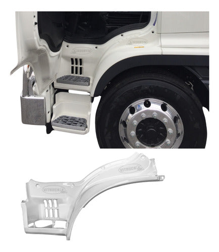 Escalon Superior Hino 500 1626 1828 2628 - Blanco | Izquierdo/piloto