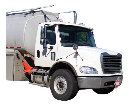 Par De Faros C/tira Led Freightliner M2 106/112 O B2 Ambos Lados